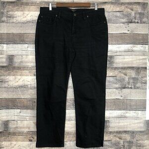 Talbots Established 1947 Women's Petites Black Cropped Jeans 10P